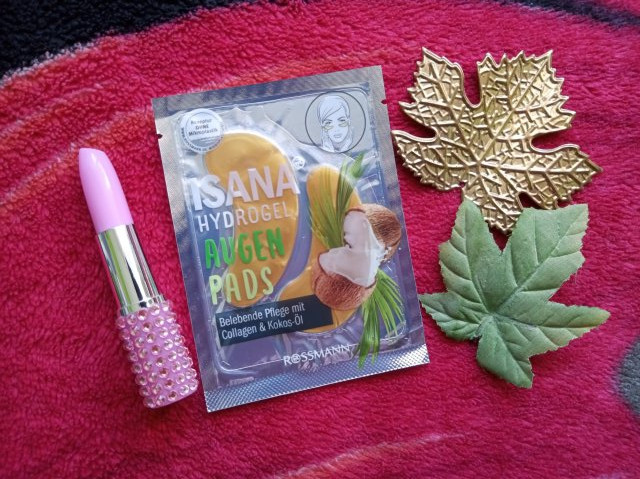 Isana Płatki pod oczy, Hydrożelowe, Orzeźwiające, Kolagen i olej kokosowy 