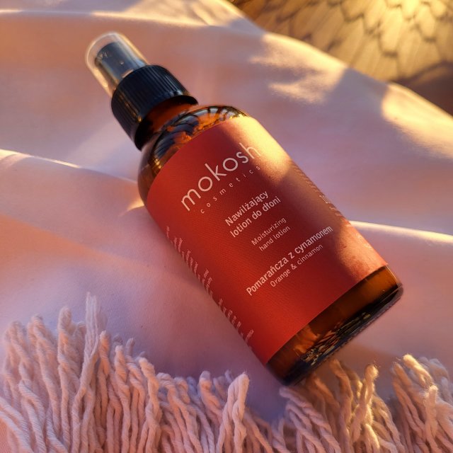 Mokosh Lotion do dłoni, Nawilżający, Pomarańcza z cynamonem