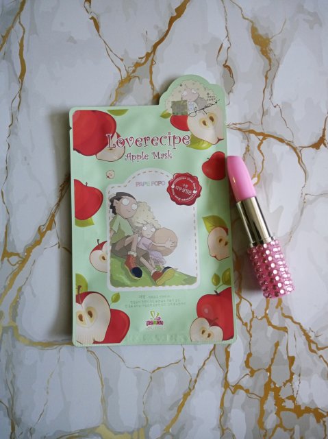 Sally's Box Maska do twarzy w płacie, Loverecipe, Apple Mask