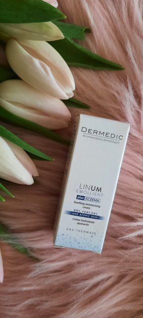 Dermedic Baby, Linum Emolient, Krem uzupełniający lipidy skóry, Nawilżająco - kojący, Skóra sucha