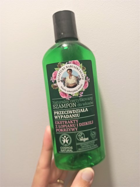 Recepty Babuszki Agafii  Szampon do włosów, Ziołowy, Przeciw wypadaniu włosów