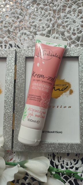 Sielanka Krem-żel do rąk i paznokci, Odmładzająco - regenerujący, Dziewczyna jak malina