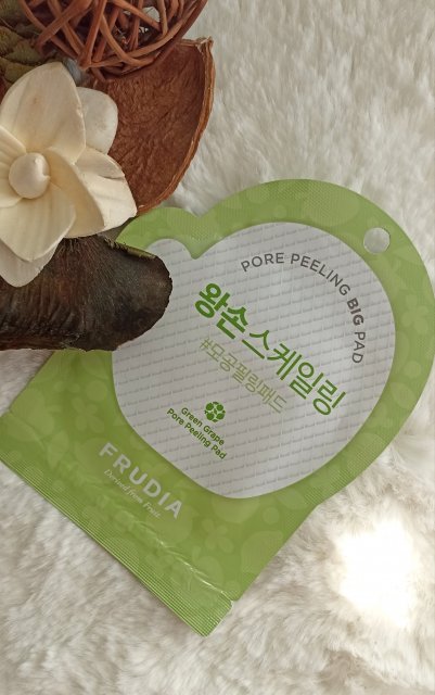 Frudia No PoreBlem, Green Grape Pore Peeling Pad, Płatek złuszczający 