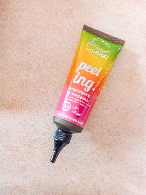 OnlyBio Hair Balance, Peeling enzymatyczny do skóry głowy, Kwasy AHA i papaina