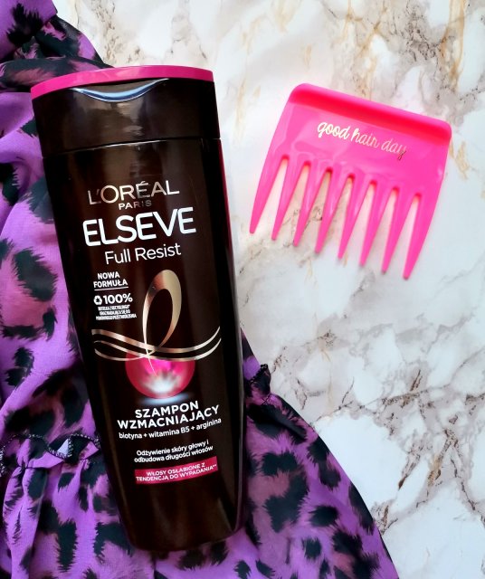 L'Oréal Elseve, Full Resist, Szampon do włosów, Wzmacniający, Biotyna, Witamina B5, Arginina