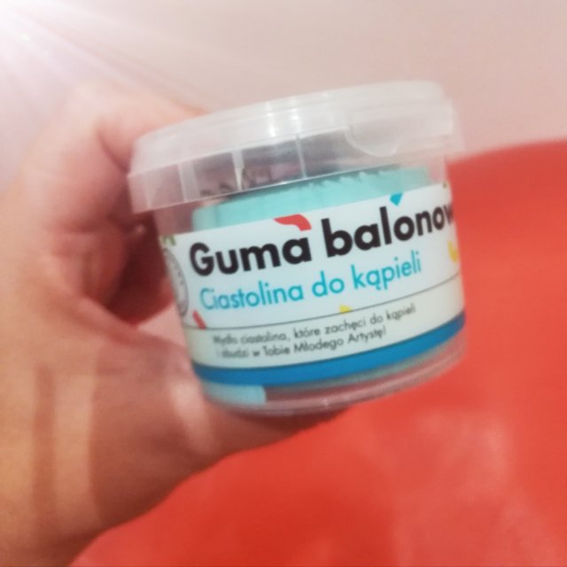 Marba Cosmetics Manufaktura Piękna, Ciastolina do kąpieli, Guma Balonowa