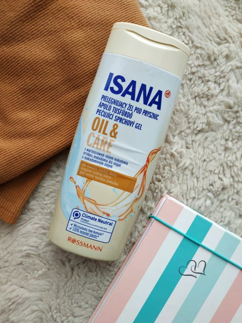 Isana Żel pod prysznic, Oil & Care