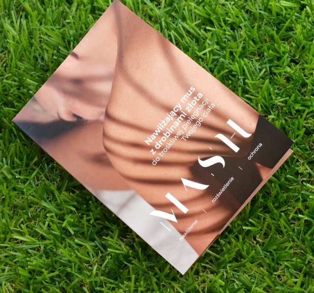 Mash Natural Beauty Mus do ciała, Nawilżający, Glow Story, O zapachu wanilii