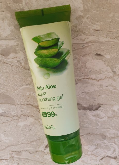 SKIN 79 Jeju Aloe, Aqua Soothing Gel, Żel aloesowy, Łagodzący