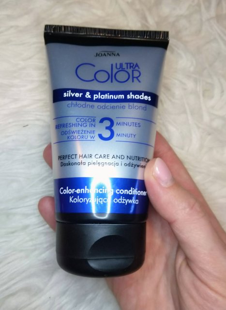 Joanna Ultra Color, Odżywka do włosów, Koloryzująca, Chłodne odcienie blond