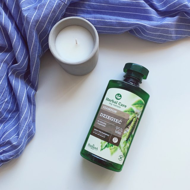 Farmona Herbal Care, Szampon do włosów, Przeciwłupieżowy, Dziegieć 