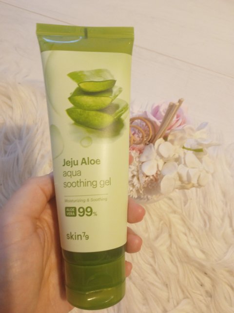 SKIN 79 Jeju Aloe, Aqua Soothing Gel, Żel aloesowy, Łagodzący