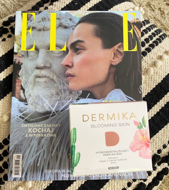 Dermika Blooming Skin, Krem do twarzy, Hydrorewitalizujący, Na noc