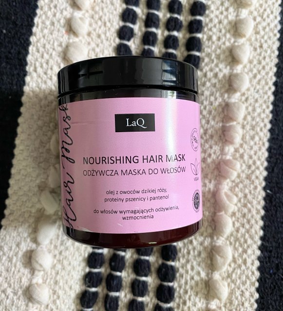 LaQ Maska do włosów, Odżywcza, Piwonia, Kocica 