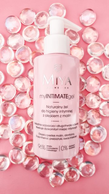 Miya Cosmetics myINTIMATEgel Naturalny żel do higieny intymnej z olejkiem z malin