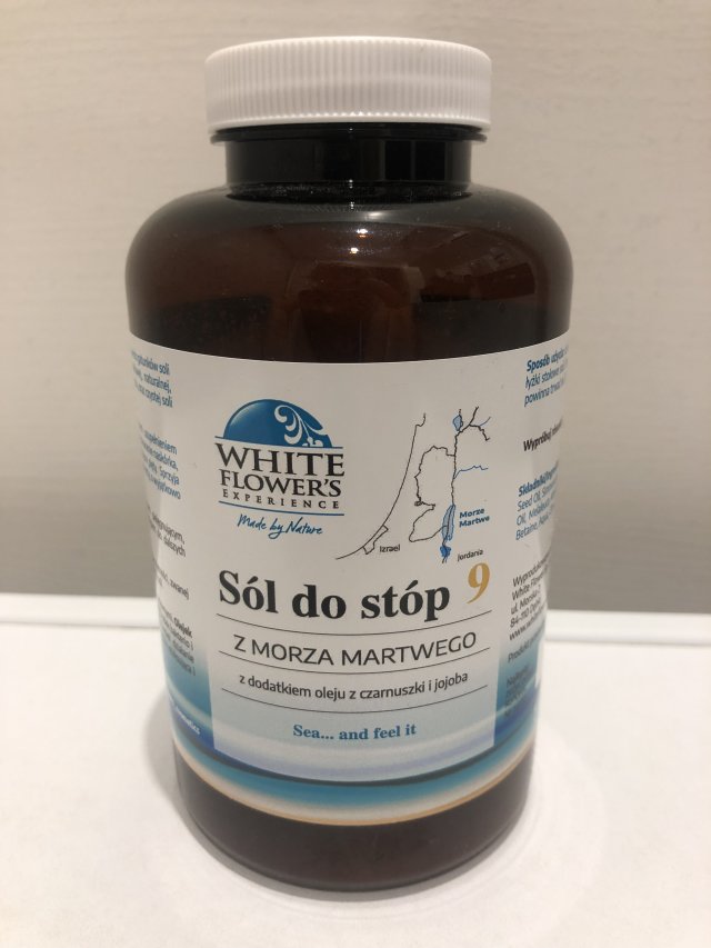 Sól do stóp z Morza Martwego