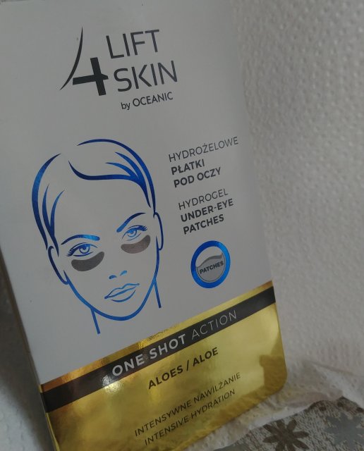 Oceanic Lift 4 Skin, Płatki pod oczy, Hydrożelowe, Z aloesem