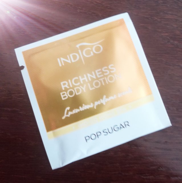 Indigo Balsam do ciała Richness, Pop sugar 