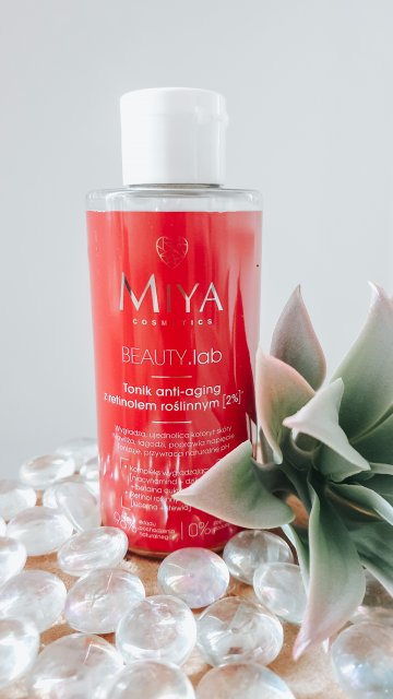 Miya Cosmetics BEAUTYlab, Tonik anti- aging z retinolem roślinnym [2%]