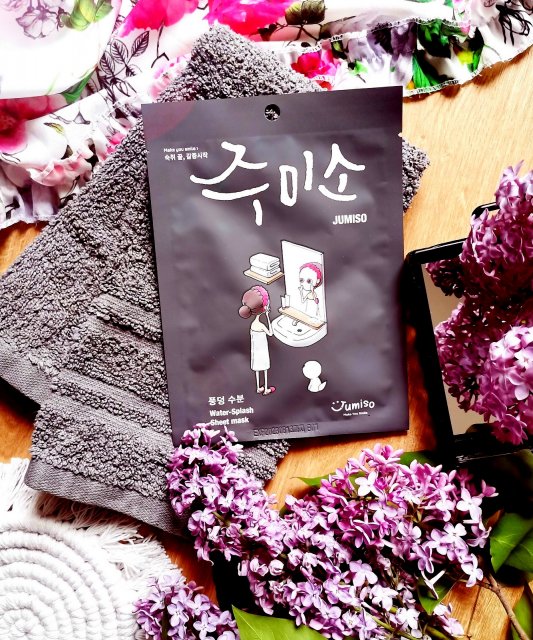 HelloSkin Jumiso, Water-Splash Sheet Mask, Maska w płachcie, Nawilżająca