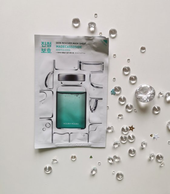Holika Holika Maska do twarzy w płacie, Skin Rescuer, Madecassoside 
