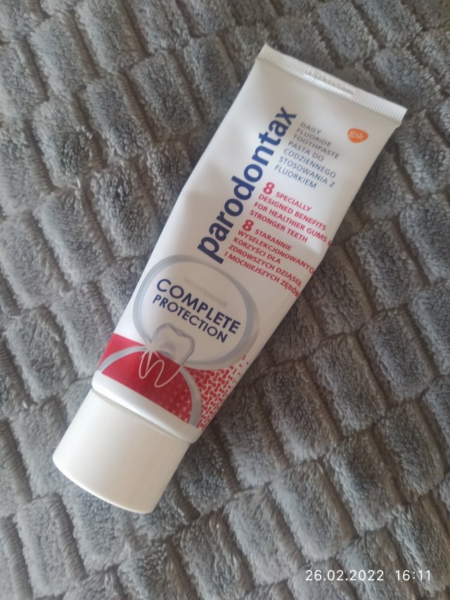 Parodontax Parodontax, Pasta do zębów, Complete Protection, Extra Fresh, Z fluorkiem