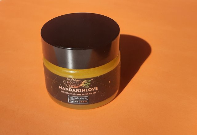 Manufaktura Natura Scrub do ust, Mandarynka