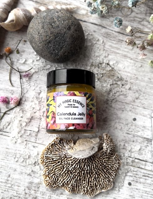 My Magic Essence Galaretka do demakijażu i mycia twarzy, Calendula Jelly Oil Face Cleanser