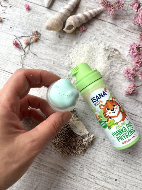 Isana Kids, Pianka pod prysznic, Jabłko