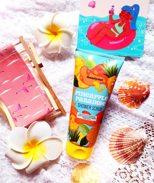 The Beauty Dept. Peeling pod prysznic, Pineapple Paradise
