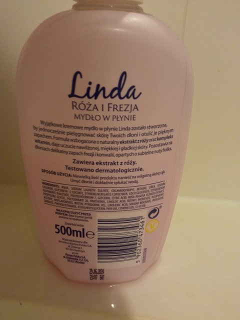 Linda Mydło w płynie, Róża i frezja