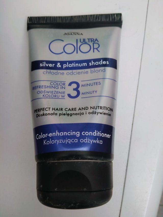 Joanna Ultra Color, Odżywka do włosów, Koloryzująca, Chłodne odcienie blond
