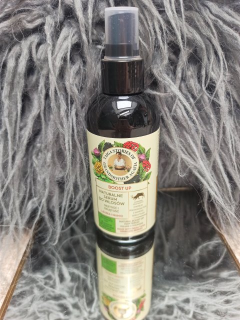 Babuszka Agafia Aktywne serum na porost włosów, Ziołowe