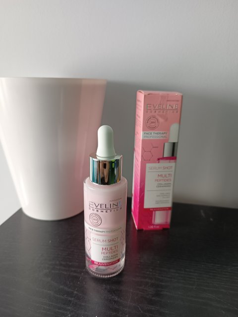 Eveline Face Therapy Professional, Serum Shot, Serum do twarzy, Multi peptydy, Odmłodzenie