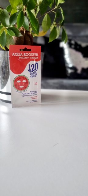 Tkanina maska arbuzik nawilżenie