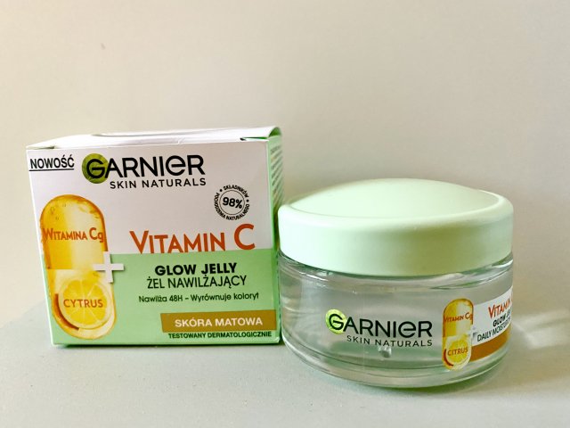 Garnier Skin Naturals, Vitamin C, Glow Jelly, Żel nawilżający do twarzy 