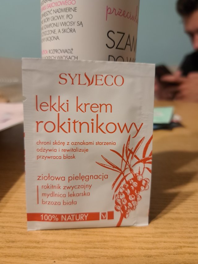 Sylveco Krem do twarzy, Lekki, Rokitnikowy