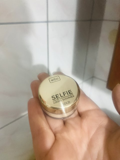 Wibo Selfie Loose Shimmer, Rozświetlacz sypki do twarzy, Gold