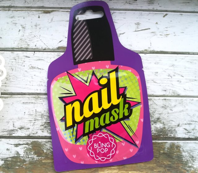 BLING POP Kapturki na paznokcie, Regenerujące, Nail Mask
