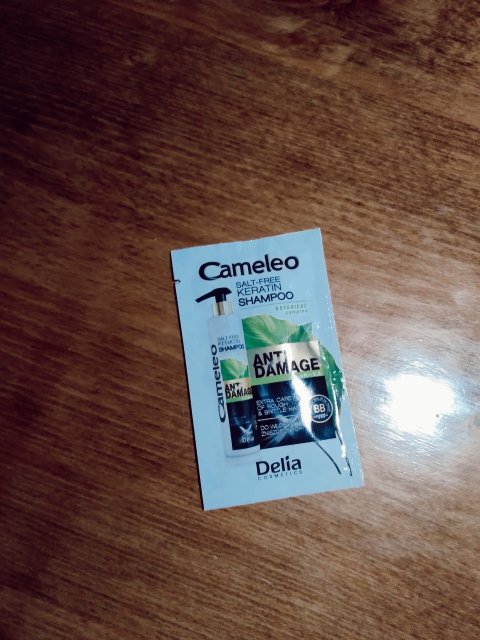 Delia Cameleo, Szampon do włosów, Anti Damage, Keratynowy, Bez soli, Do włosów zniszczonych