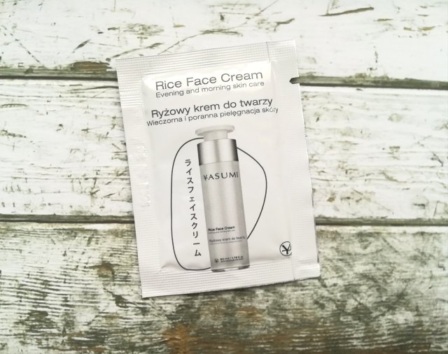 Yasumi Krem do twarzy, Rice Face Cream, Ryżowy