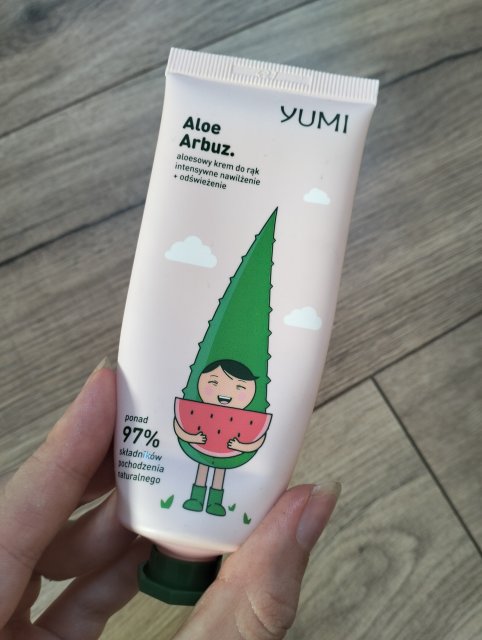 Yumi Krem do rąk, Aloe Arbuz