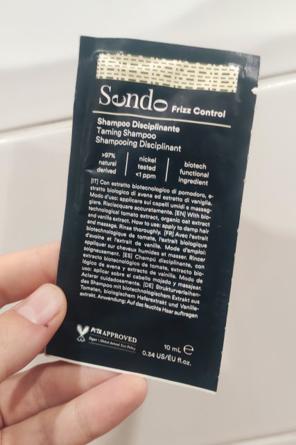 Sendo Friz Control Shampoo 