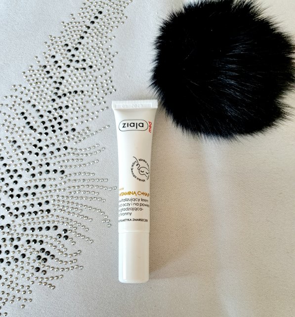 Ziaja Med, Kuracja dermatologiczna, Krem pod oczy, Rewitalizujący, Witamina C + HA/P