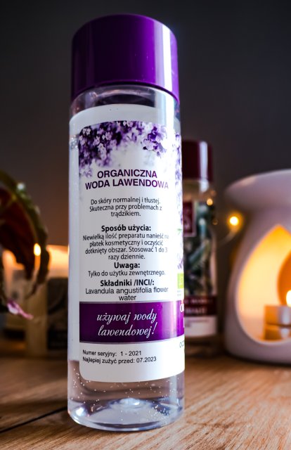 InaEssentials Woda lawendowa, Organiczna