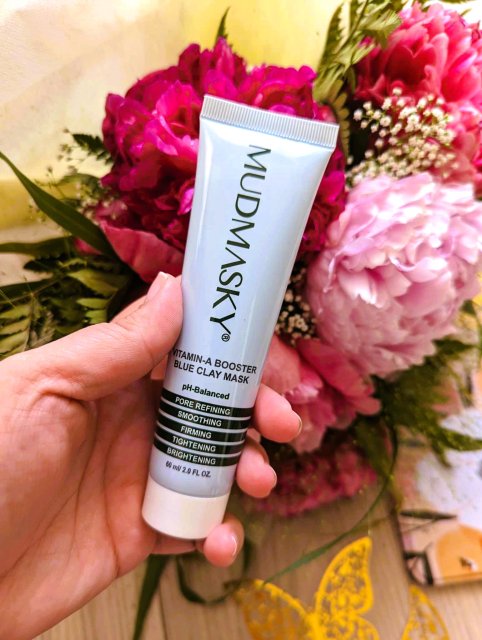 MudMasky Maska do twarzy, Vitamin-A Booster, Blue Clay Mask