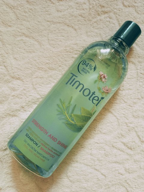 Timotei Szampon do włosów, Włosy matowe, Alpejskie zioła