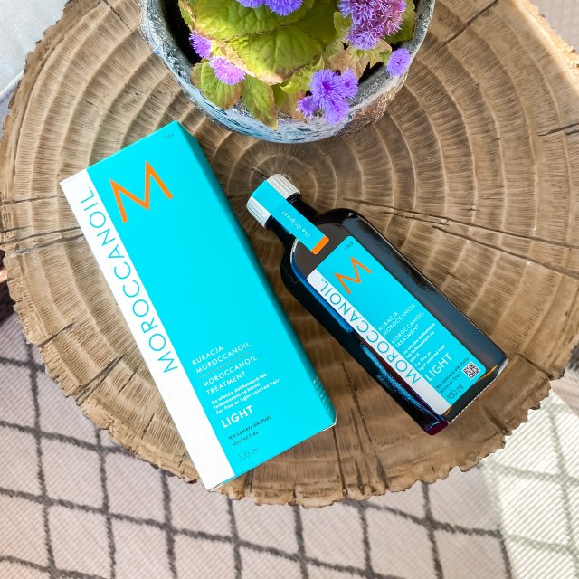 MoroccanOil Kuracja do włosów, Do włosów delikatnych lub farbowanych na blond, Light