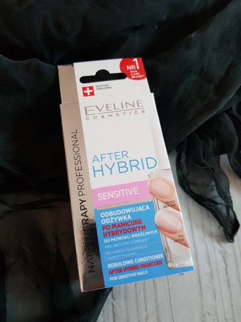Eveline Nail Therapy Professional, Odżywka do paznokci, Revitalum, After Hybrid Sensitive