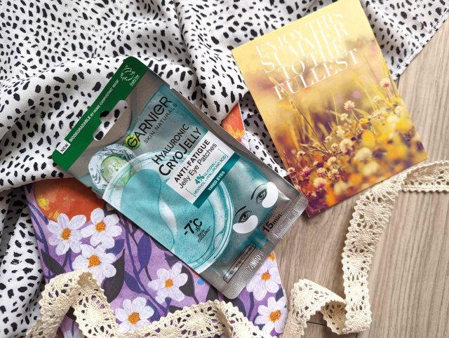 Garnier Skin Active, Hyaluron Cryo Jelly, Płatki pod oczy, Żelowe, -7°C